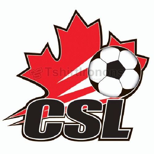 Canadian Soccer League T-shirts Iron On Transfers N3211 - Click Image to Close